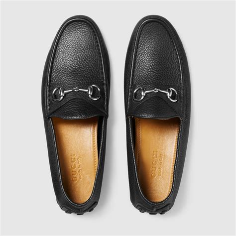 gucci leather horsebit driver sale|Gucci drivers for men.